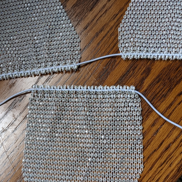 Rhinestone thong bikini - Picture 3 of 4